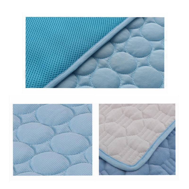 Pet Cooling Pad – Ice Silk Breathable Mat for Dogs & Cats | Summer Cooling Bed