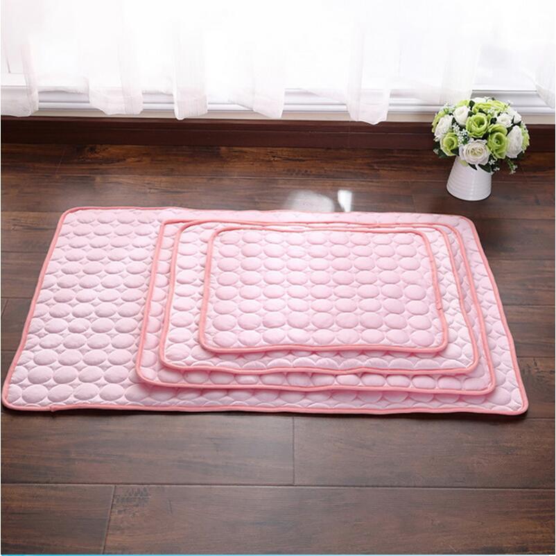 Pet Cooling Pad – Ice Silk Breathable Mat for Dogs & Cats | Summer Cooling Bed