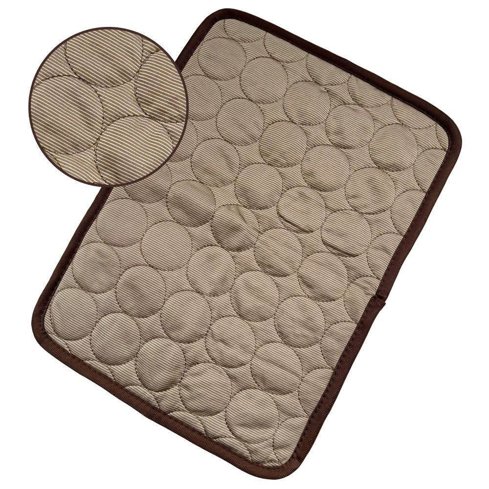 Pet Cooling Pad – Ice Silk Breathable Mat for Dogs & Cats | Summer Cooling Bed
